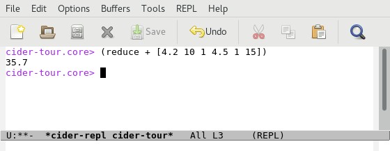 REPL Screenshot - Sum